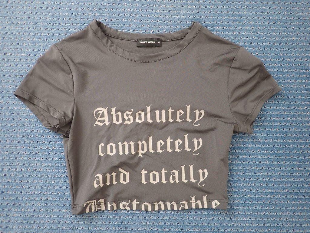 Tally Weijl Camicette, T-shirt & Top: Tshirt Tally Weijl  Grösse XS / Chicoree Basic Grösse M – Usato da Galgenen venduto da Marc98