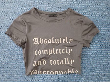 Tshirt Tally Weijl  Grösse XS / Chicoree Basic Grösse M