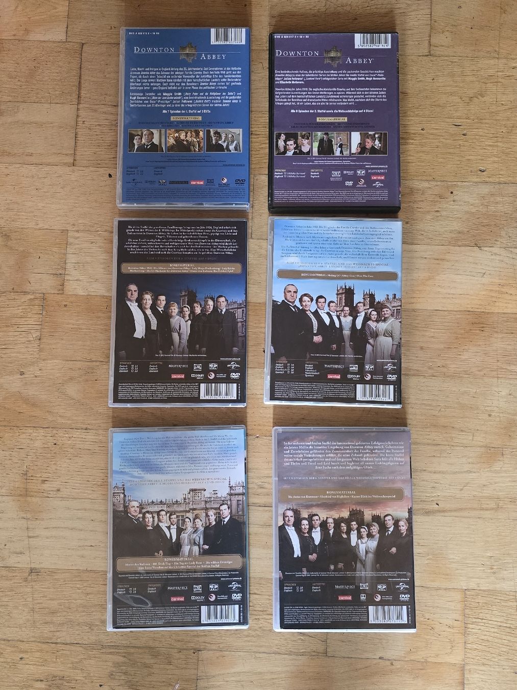 Tous les DVDs: Downton Abbey Staffel 1-6 – D'occasion à Oberbüren par Elk2025 2