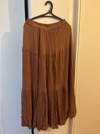 Stradivarius Maxirock, Gr. M, Rostbraun, Top Zustand!
