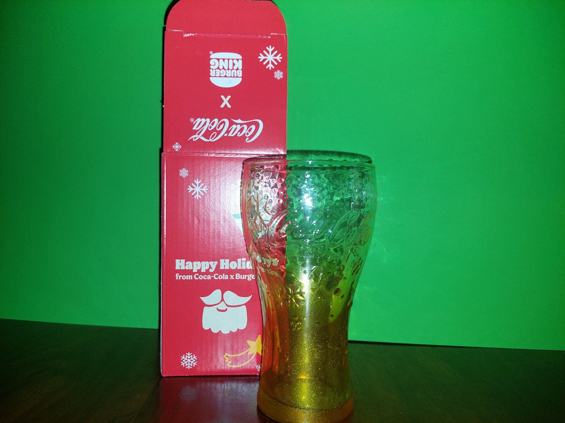 Coca-Cola Bicchieri: Burger King Cola Glas Gold – Nuovo e nell'imballaggio originale da Beckenried venduto da Havacola 3