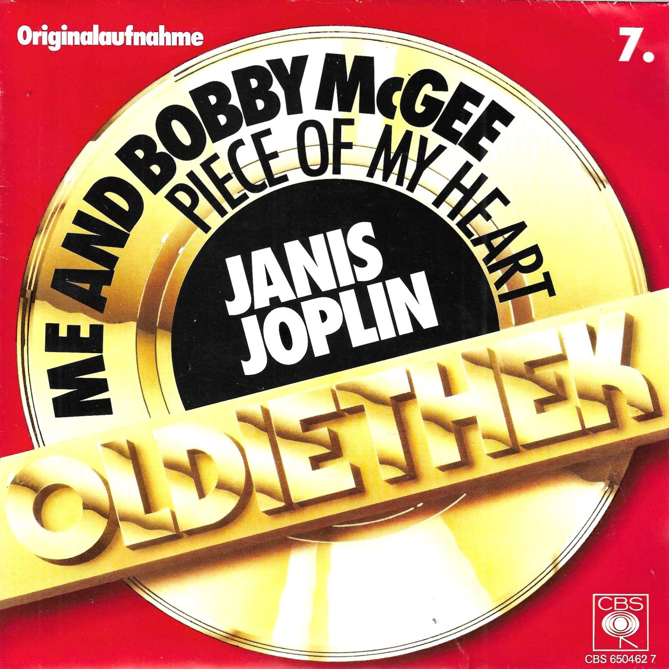 Schallplatten: Janis Joplin - Me And Bobby McGee – Gebraucht aus Savagnier von Ne2065
