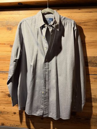 Ralph Lauren Hemd Lowell Sport, Grau, Gr. M