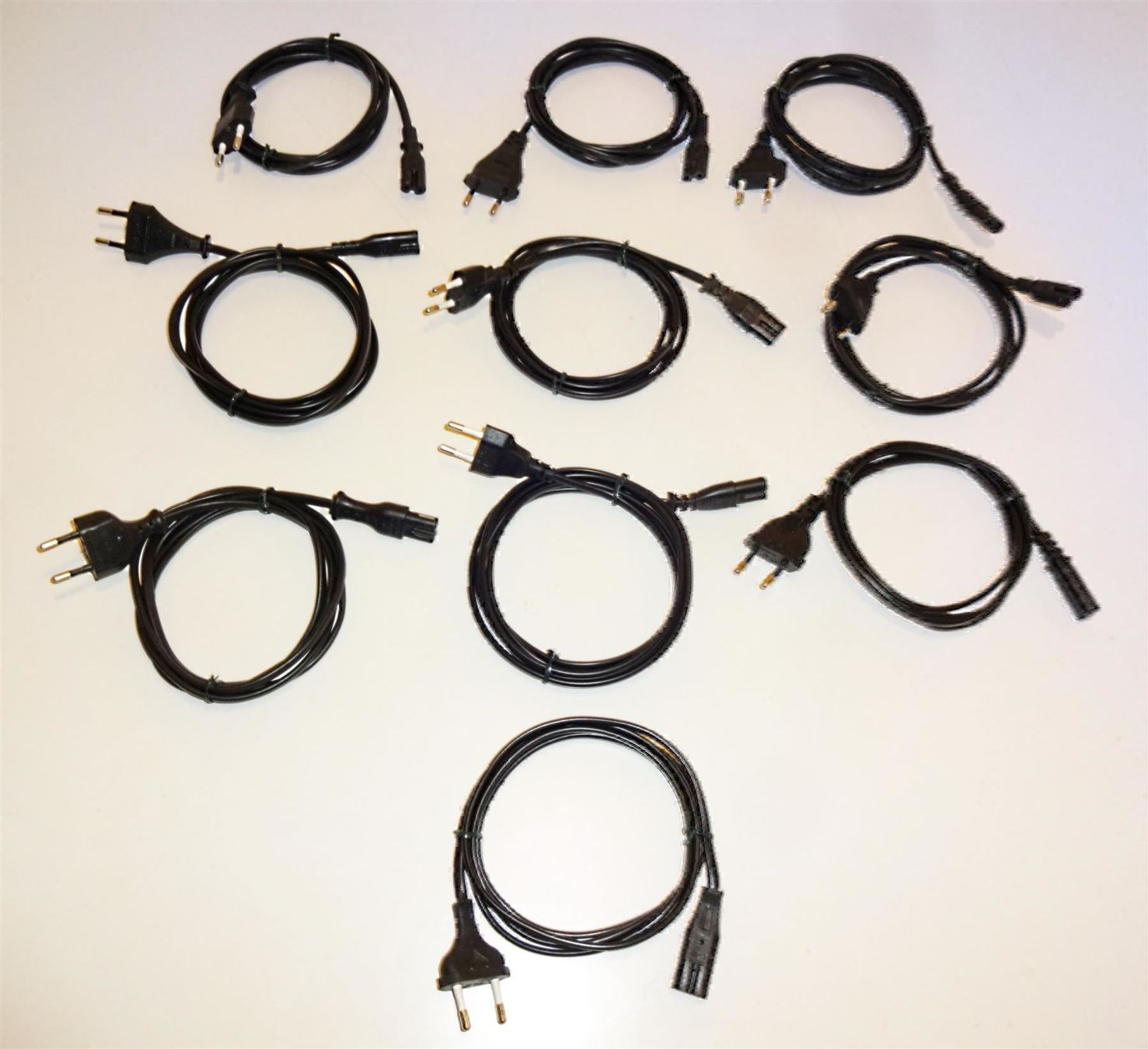 Kabel: Netzkabel 1,5 m C7-T26 - 10 Stück - – Gebraucht aus St. Gallen von WWL 2