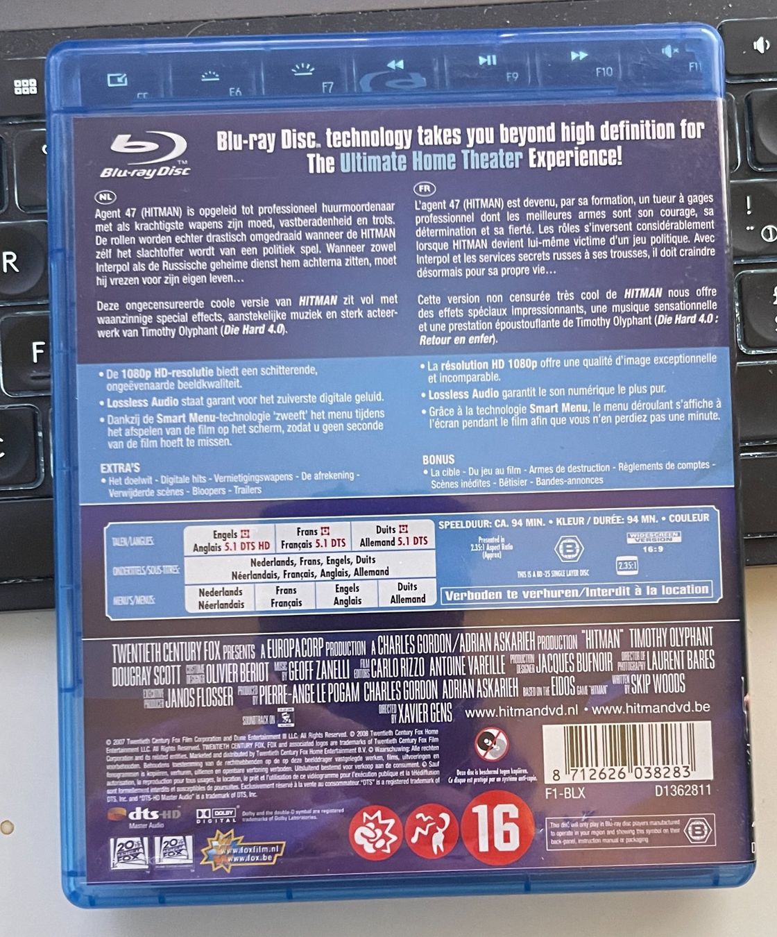 Tutti i DVDs: Hitman (2007) - Blu-ray Version intégrale non censurée – Usato da Semsales venduto da __Florian__ 2