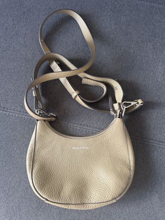 Marc O'Polo Umhängetasche Leder beige