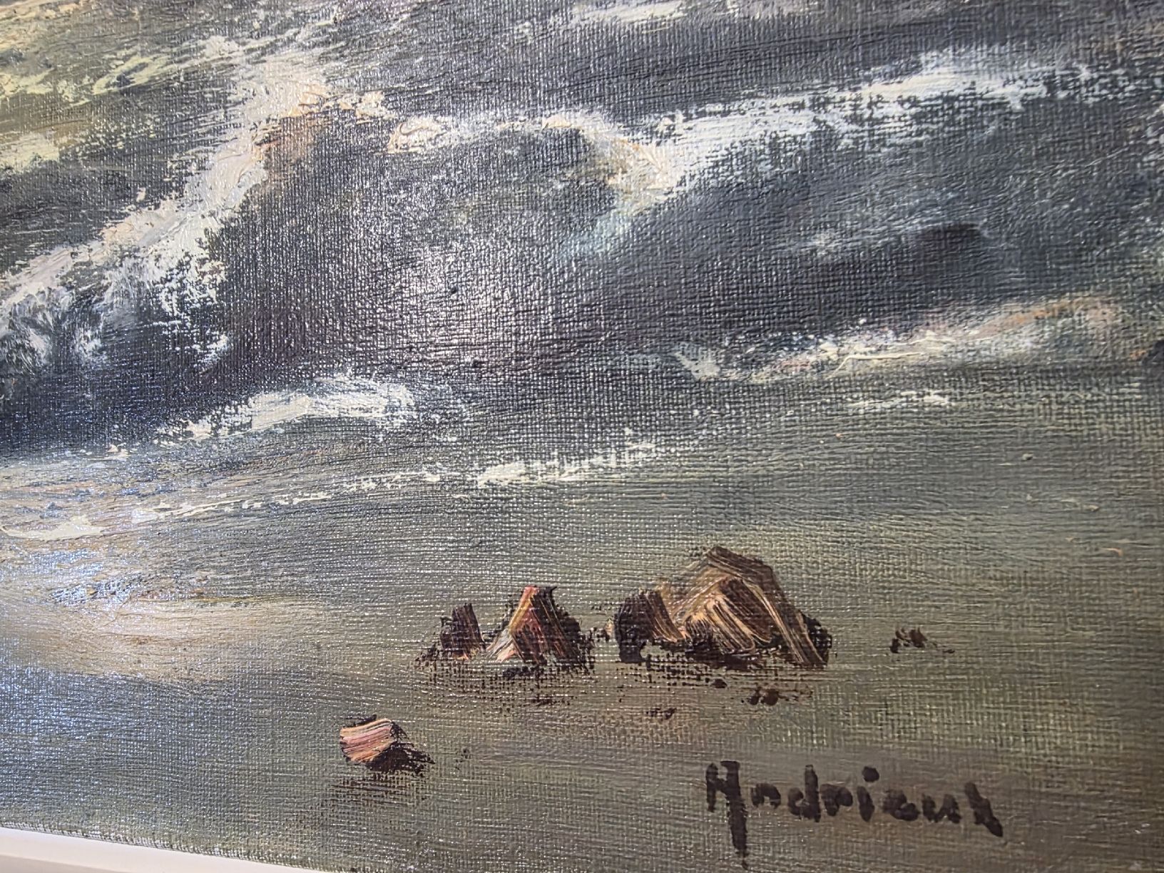Dipinti: Ölgemälde Andrieux 56cm x 39cm – Usato da Kriens venduto da Clevero 2
