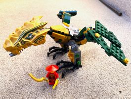 LEGO Ninjago # Gold DRACHE mit Hai