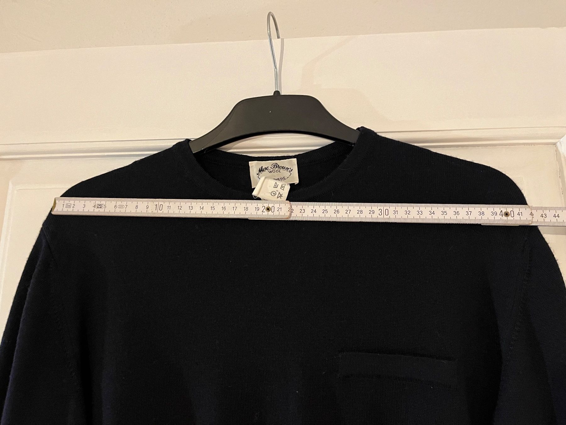 Maglioni & Felpe: Mac Brouns 85% Wolle 15% Kaschmir Pullover, dunkelblau – Usato da Riet (Neftenbach) venduto da kim_gfw6 4