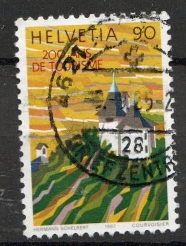 Tous les timbres: 1987 - Hexenturm, Sitten – D'occasion à Schaffhausen par poststamp