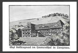 Langnau Asyl Gottesgnad Künstlerkarte