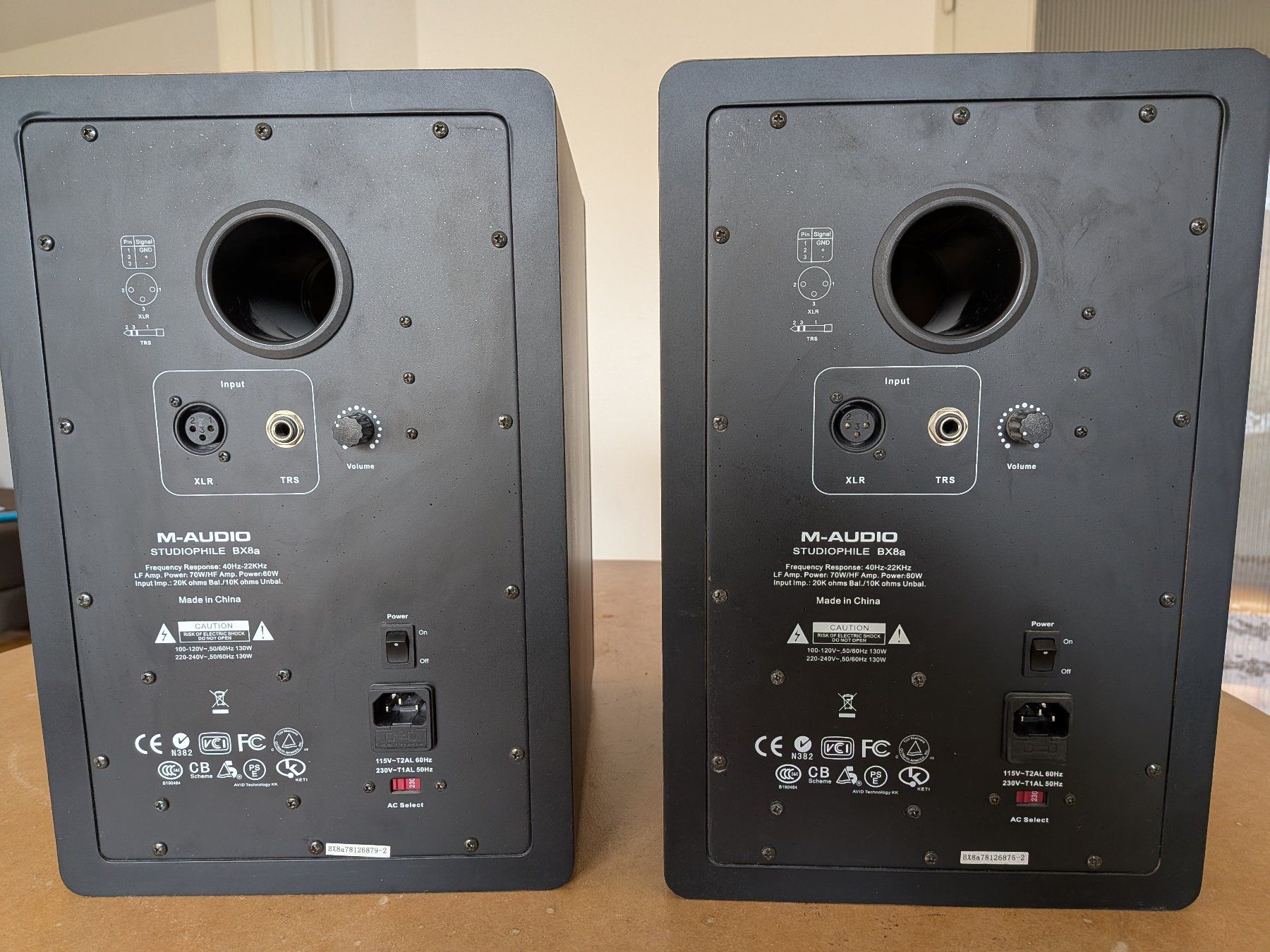 M-Audio Casse acustiche: Studio Monitore M-Audio Studiophile BX8a – Usato da Zürich venduto da atuc 1