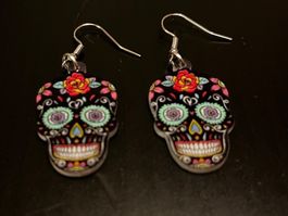 Ohrringe Schädel ( Santa  Muerte)