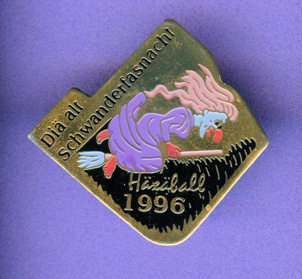 Placchette & Badge: Schwanderfasnacht  1996 – Usato da Winterthur venduto da Sammleroase