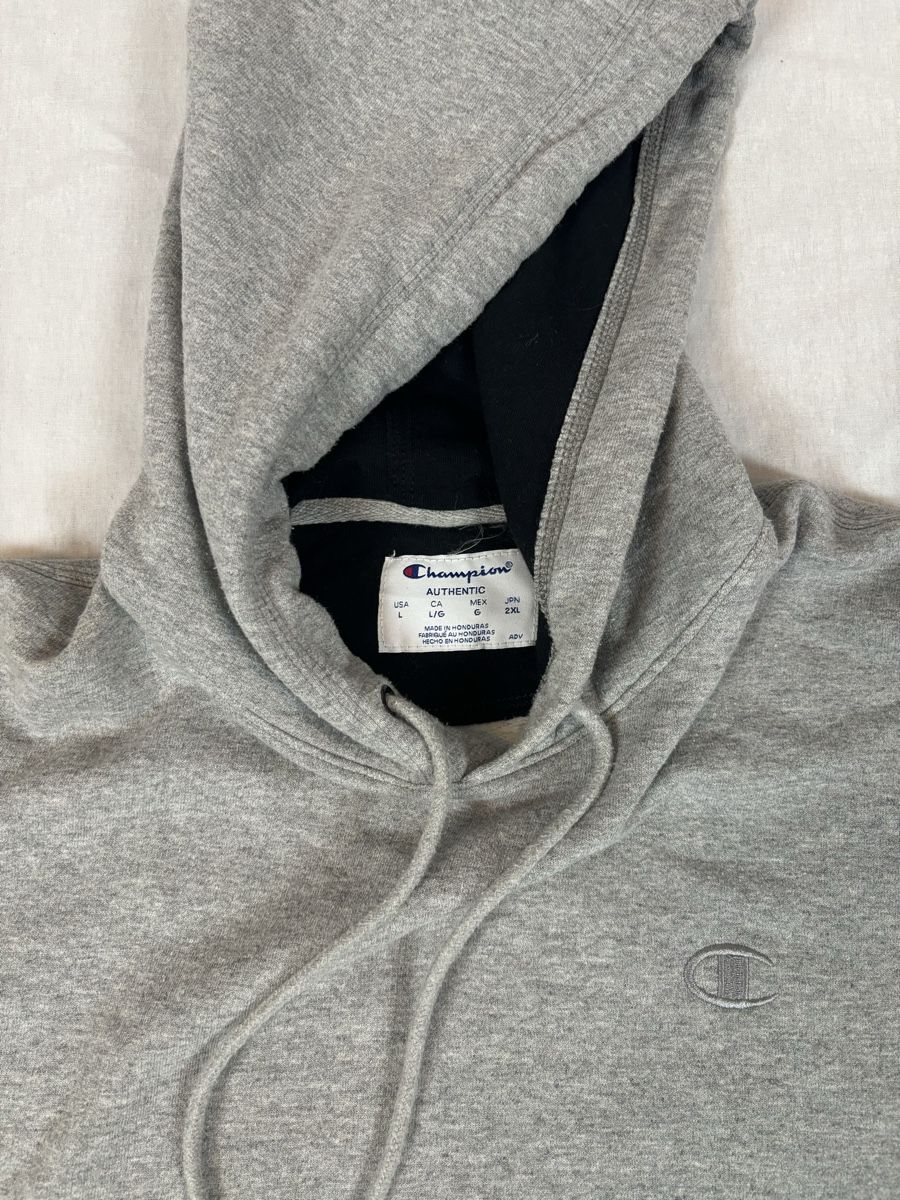 Champion Maglioni & Felpe: Champion Hoodie Grau – Usato da Lindau venduto da KT_Vintage 5
