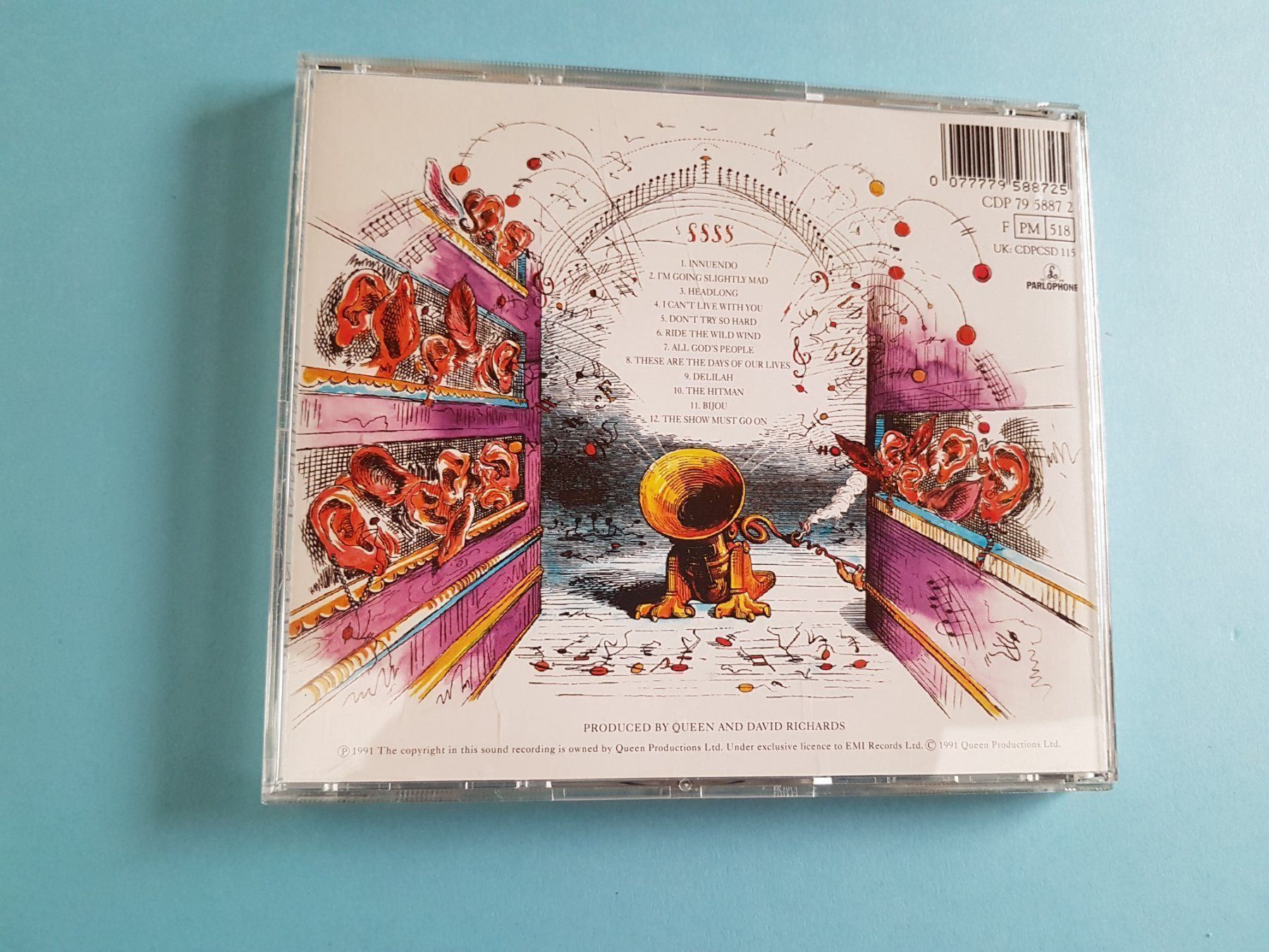 CD: CD - Queen "Innuendo" – Usato da Dübendorf venduto da ine_15 1