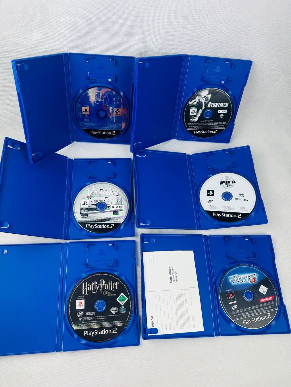 Sony Konsolen: PS2 Konsole FAT Kabel + Controller + Memory Card + 19 Spiele – Gebraucht aus Kappel SO von MyFunBox 7