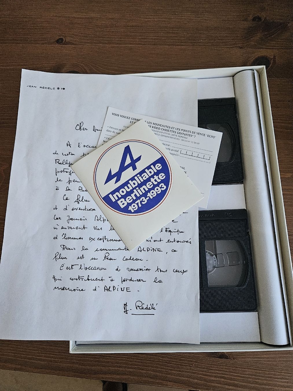Autographes: Alpine A110 Berlinette  – Neuf (Voir description) à Dielsdorf par toe51664 5
