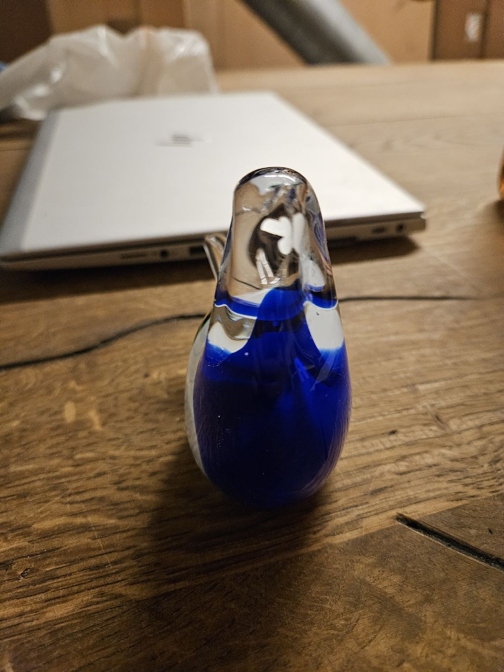 Murano Statuette: Blaue Glasfigur Vogel (T1) – Usato da Rorschach venduto da TimelessTrading 3
