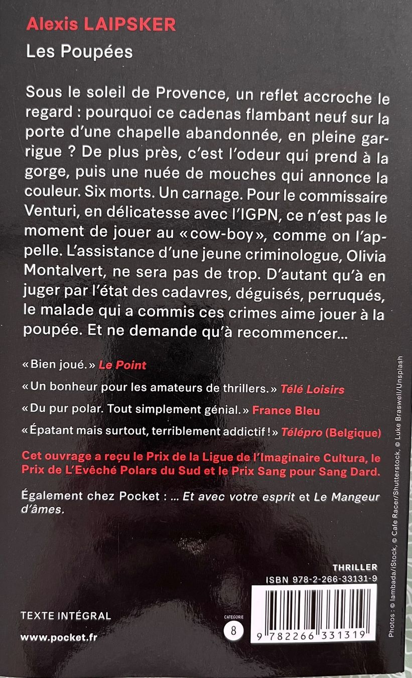 Libri: Lot de 3 romans d’Alexis Laipsker – Usato da Le Crêt-p-Semsales venduto da staglione69 1