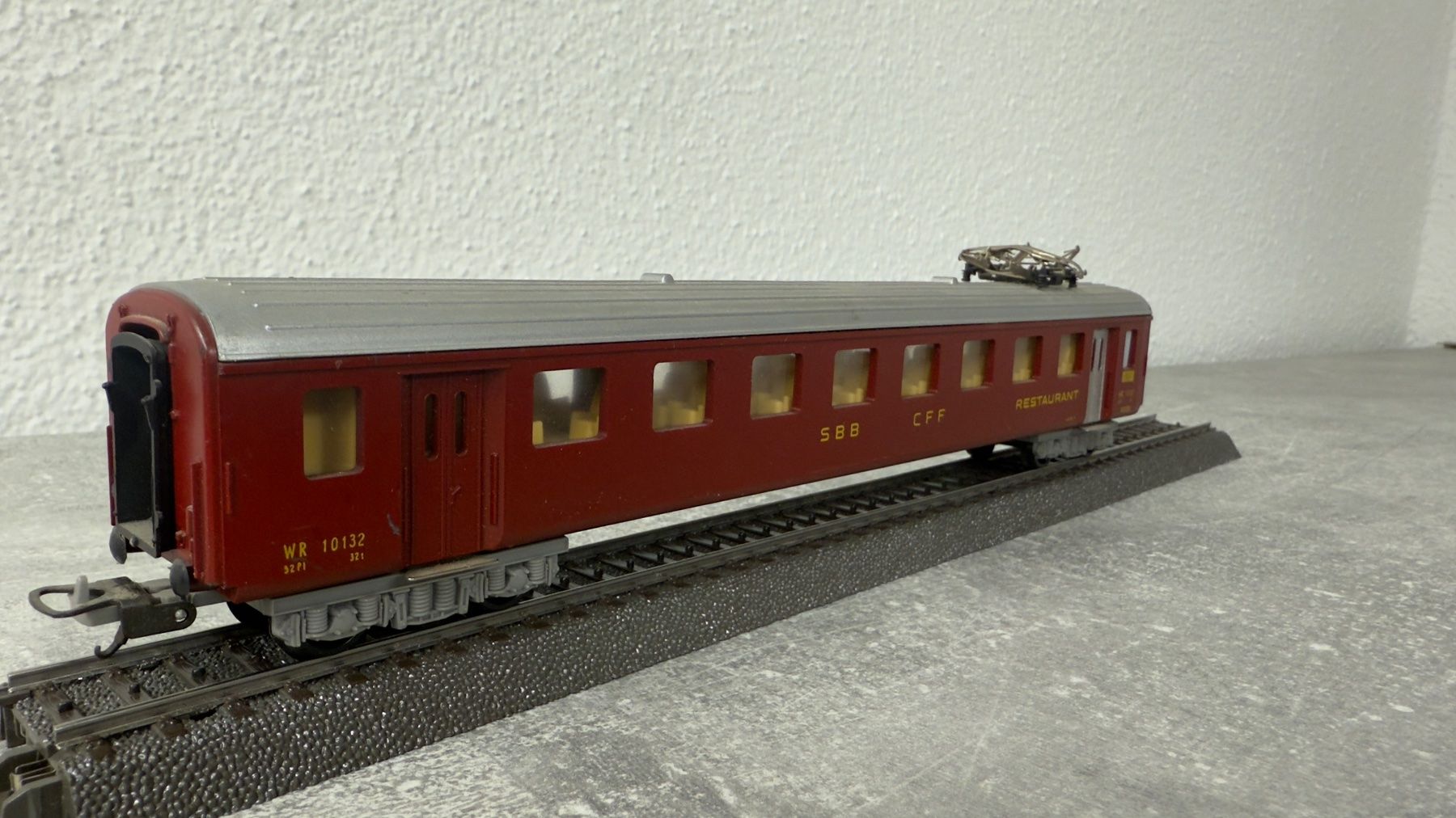 Lima Modellini di ferrovie: Lima SBB Speisewagen H0 / DC – Usato da Windlach venduto da Kelebra