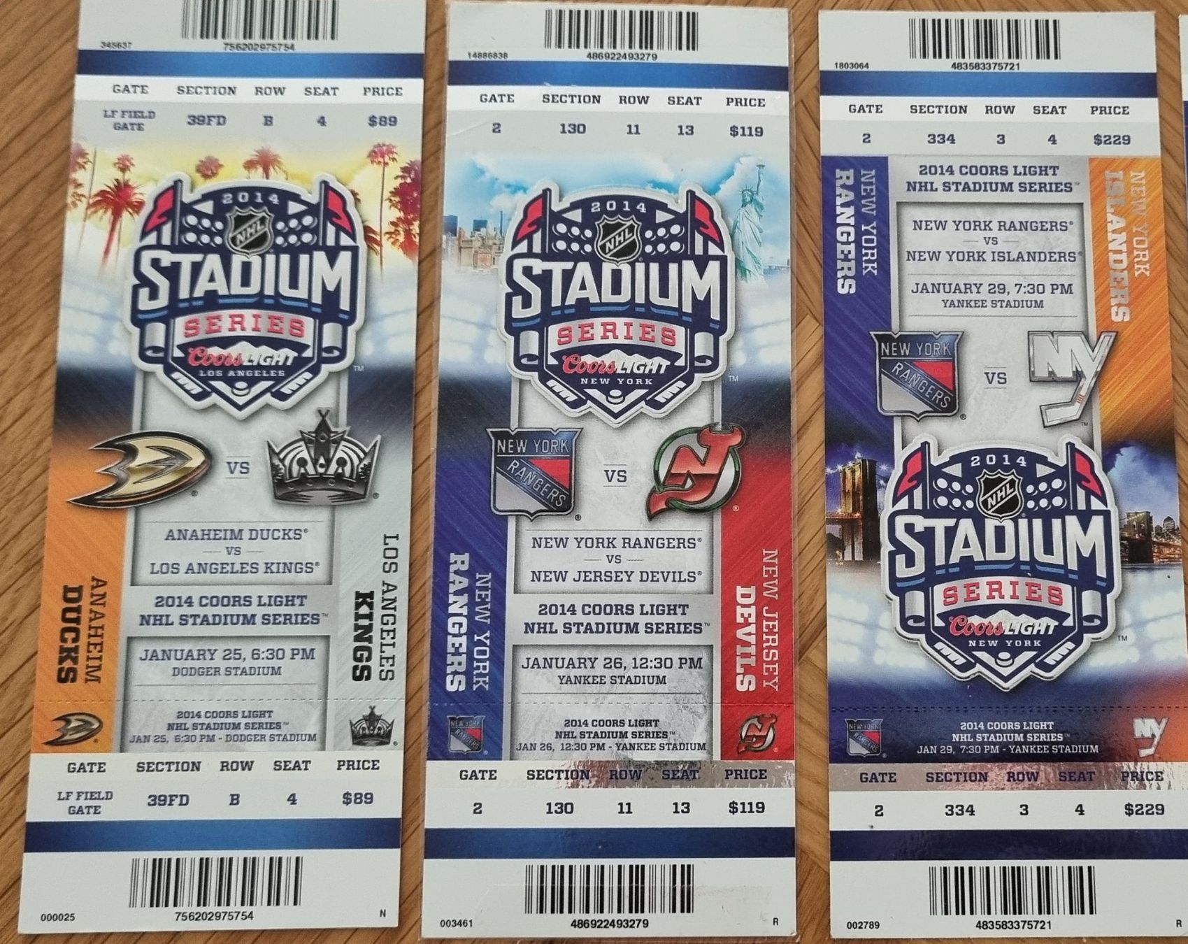 Tickets: NHL Stadium Series Tickets – Gebraucht aus Schiers von kuba_81 1