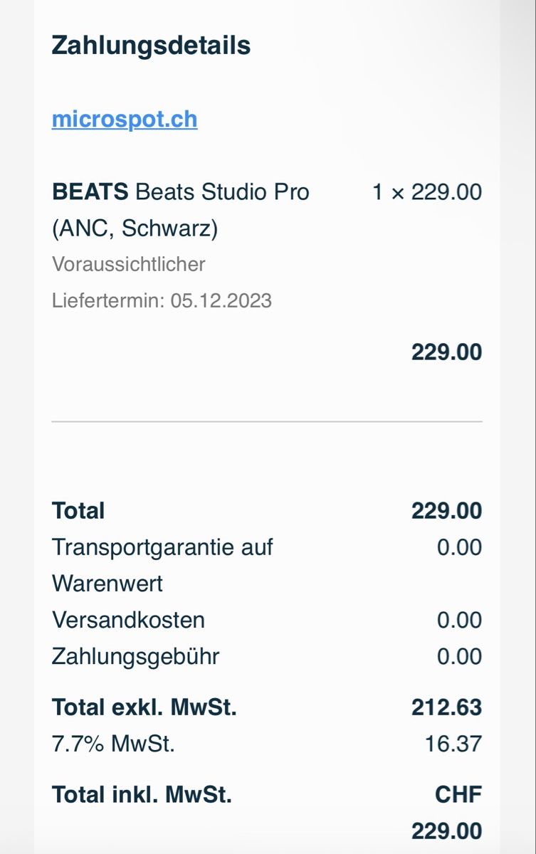 Beats Casques audio: BEATS Beats Studio Pro – Neuf (Voir description) à Neerach par irasan 3