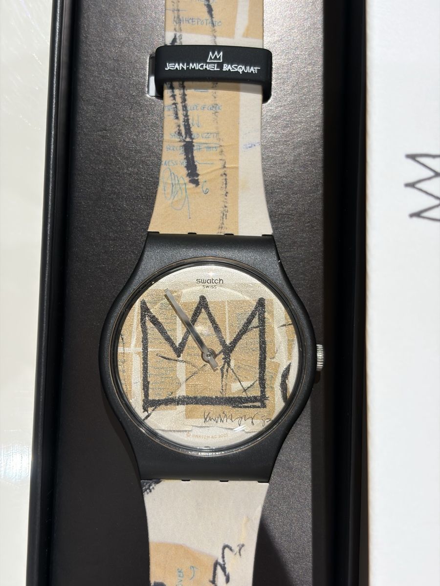 Swatch Orologi: Swatch art Jean Michel Basquiat New – Nuovo e nell'imballaggio originale da Vevey venduto da Eiden77