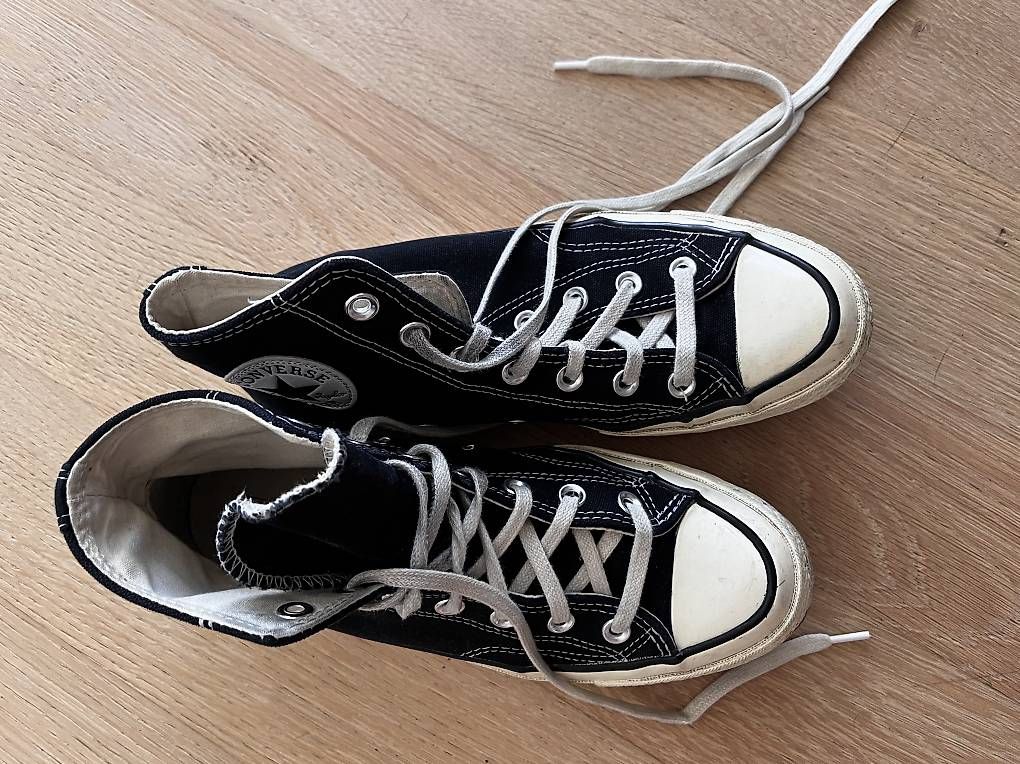 Converse Scarpe da uomo: Converse High Tops (Black) – Usato da Männedorf venduto da efarrell 1