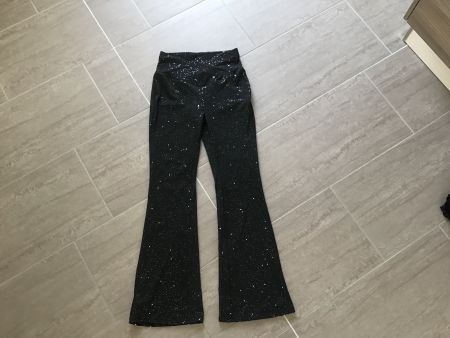 Schlaghose mit Glitzer, ideal für die nächste Party, Gr. S