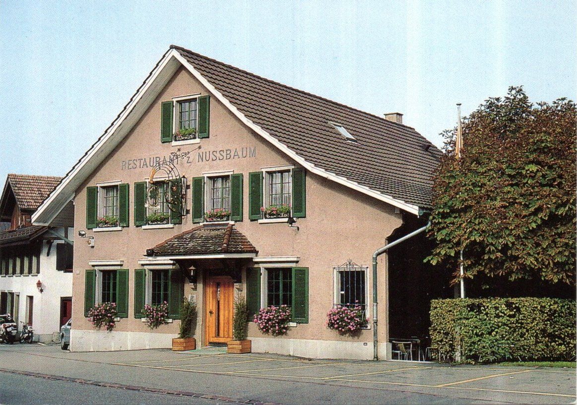 Cartoline postali: AK Restaurant Nussbaum Effretikon ZH – Usato da Greifensee venduto da scharmant