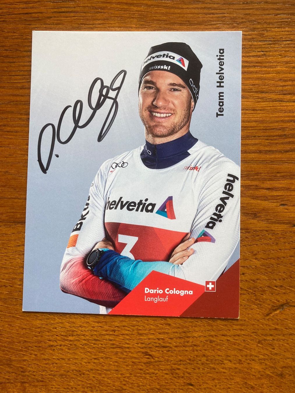Autografi: Dario  Cologna  /  orig. AK – Nuovo (secondo la descrizione) da Lovens venduto da Traktor69