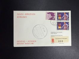 Saudi Arabian Airlines Genf-Jeddah 1969