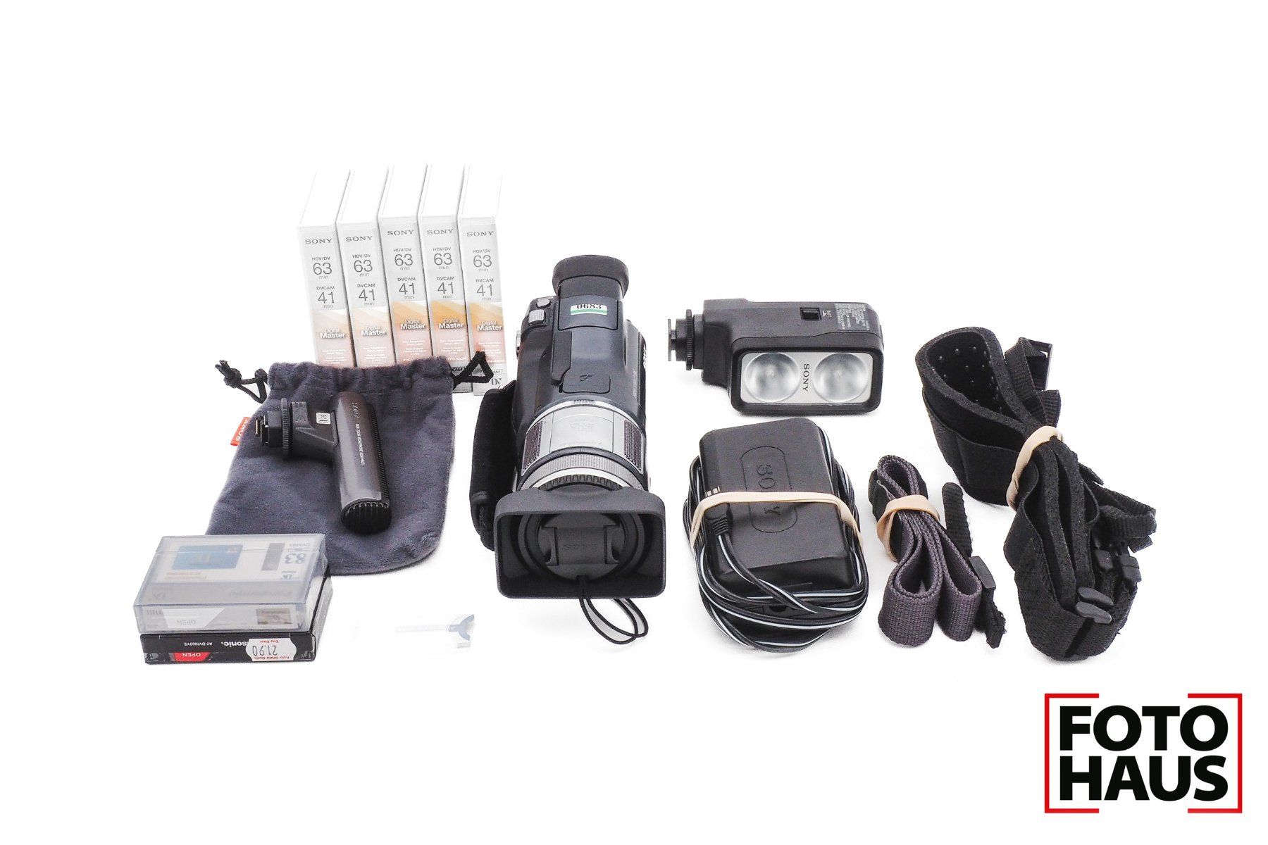 Sony Videocamere: Sony HDR-HC1E Camcorder Set Mini DV 0683 – Usato da Basel venduto da FotohausBasel