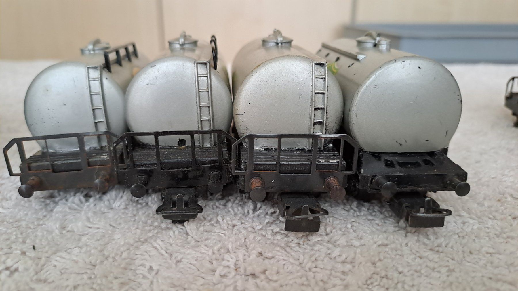 Buco Modellini di ferrovie: Buco 9 Güterwagen H0 WS/32 – Usato da Winterthur venduto da Riebeli333 6