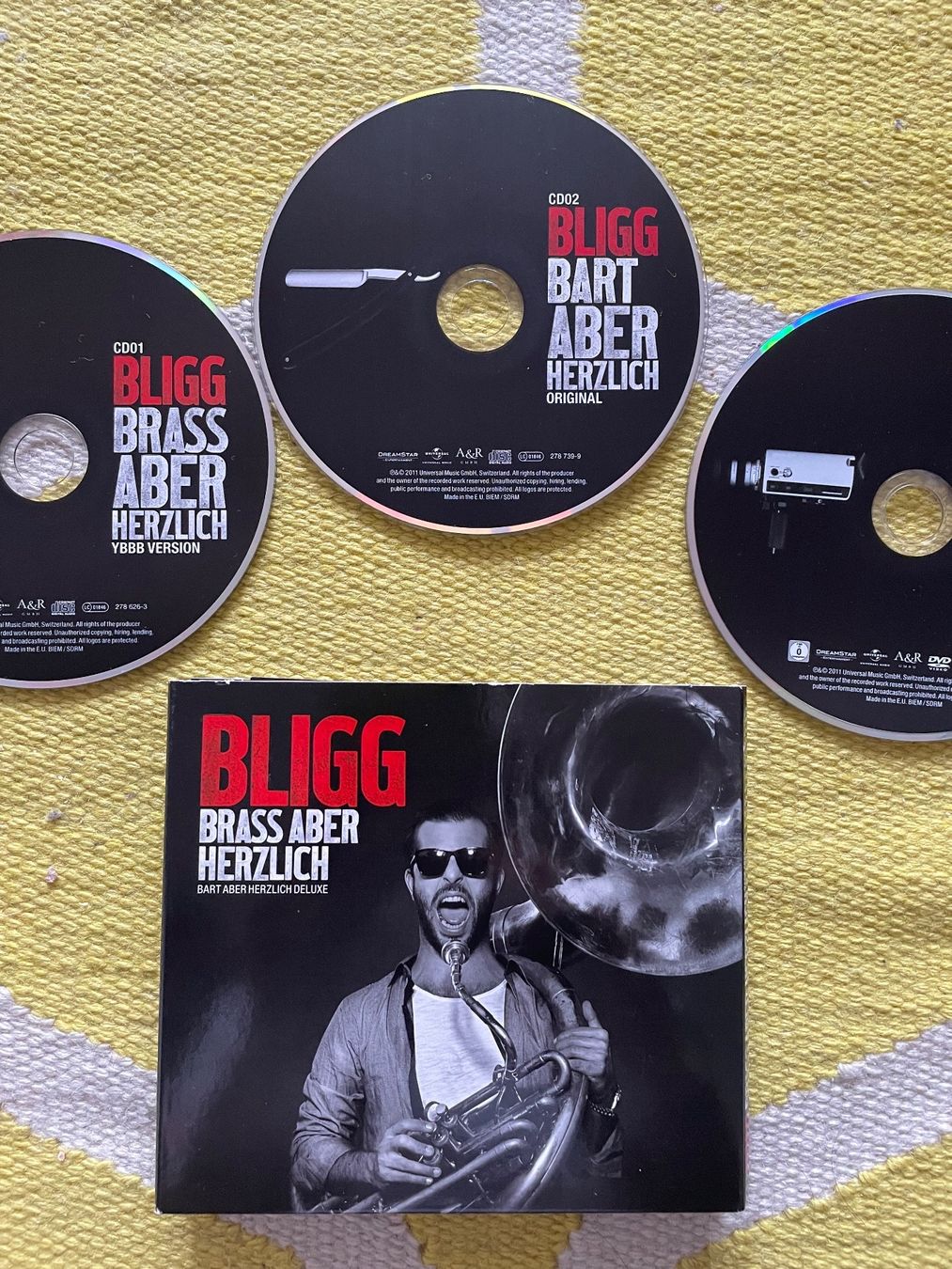 CDs: BLIGG-2CD+DVD BOX SET DELUXE EDITION BRASS ABER HERZLICH – Gebraucht aus Rorschacherberg von CD-Roli