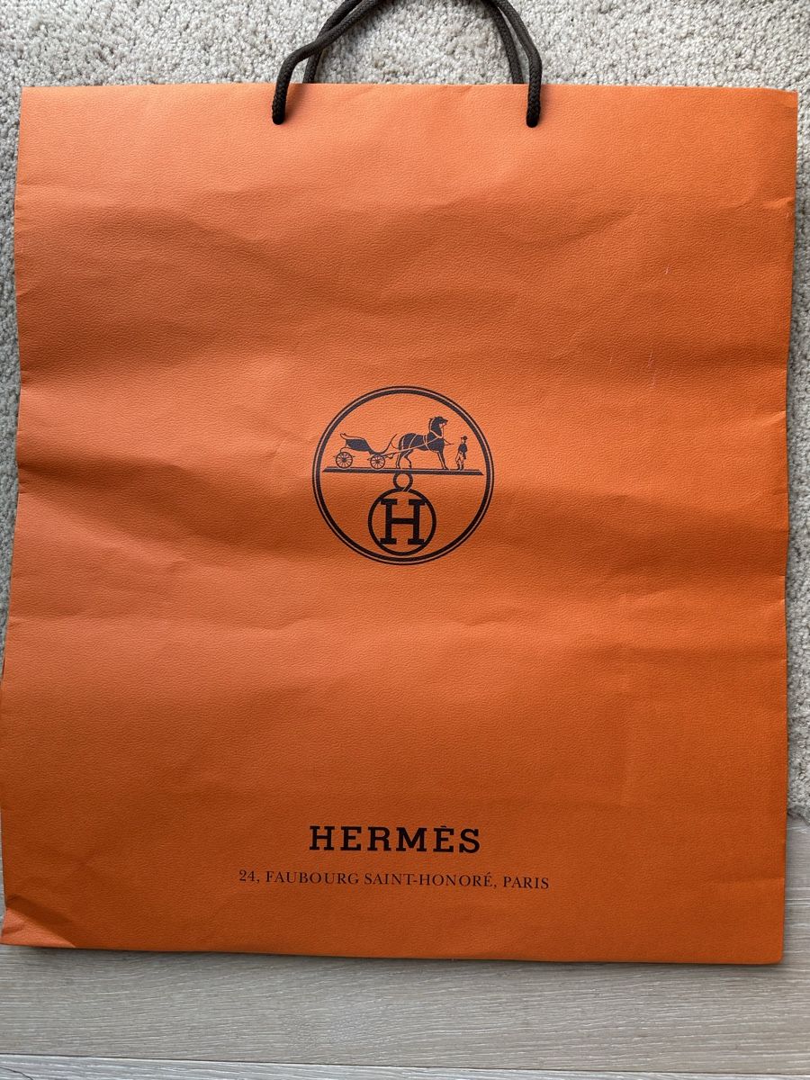 Hermès Borse: Hermès Geschenktasche, Orange – Usato da Küsnacht ZH venduto da Nano_zh