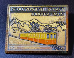 C602B Brosche Schützen Gesellschaft Jungfraubahn