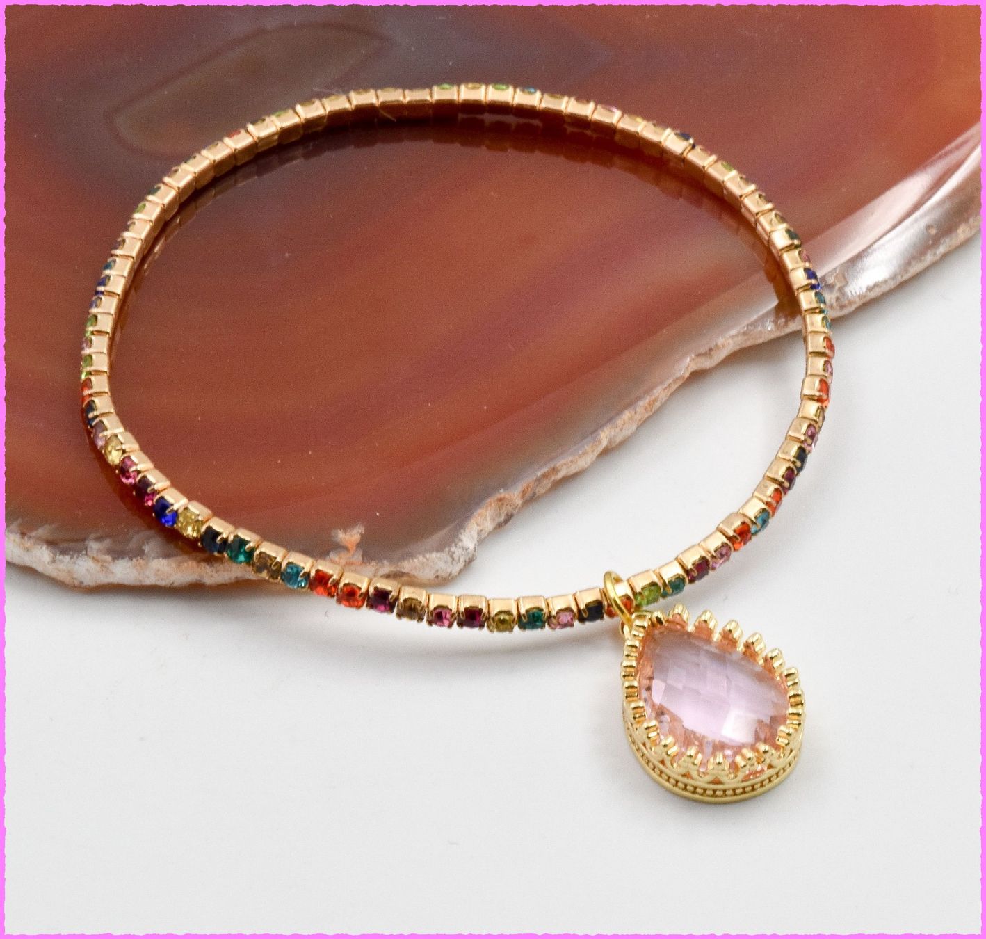 Bracciali & Braccialetti: Bezaubernder multicolor Armband – Nuovo e nell'imballaggio originale da Oberglatt ZH venduto da Diamond-Girl 1