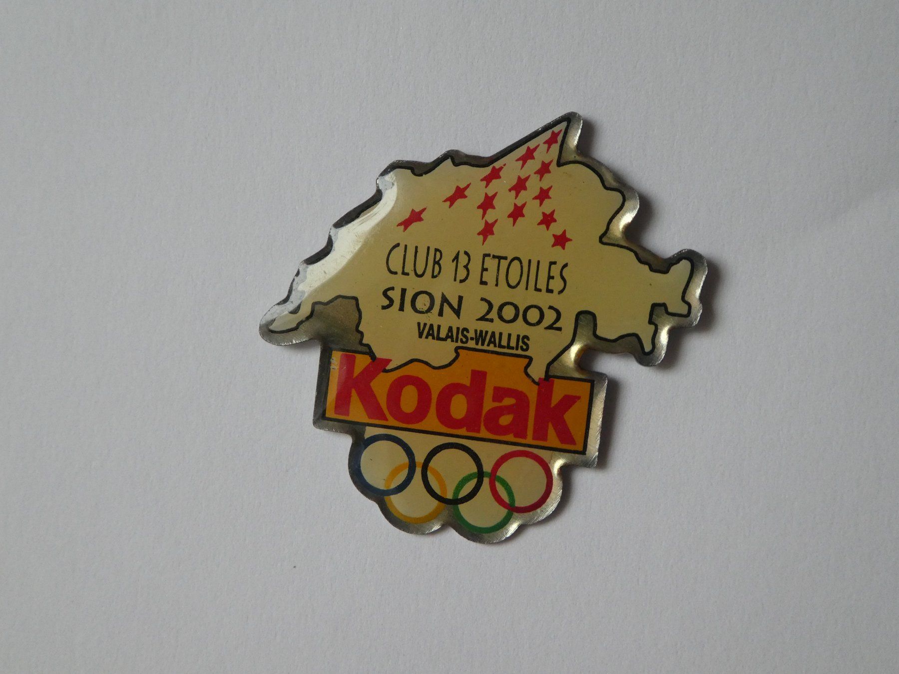 Placchette & Badge: Pin Kodak Sion 2002 – Usato da Andelfingen venduto da Annegret06