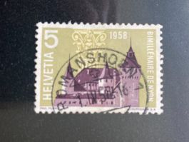 Schweiz 1958 2000 J. Nyon Vollstempel ROMANSHORN 1.IV.58