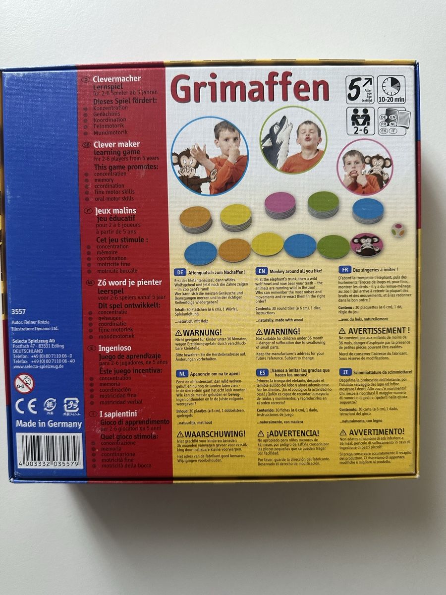 Spiele: Grimaffen Spiel – Neu (gemäss Beschreibung) aus Uetendorf von Gar_9pvy 2