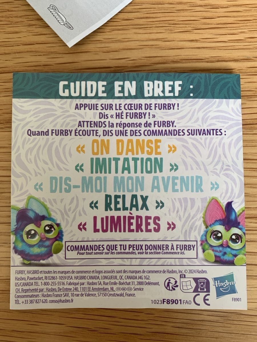 Hasbro Giocattoli: Furby, ton meilleur ami, français – Nuovo (secondo la descrizione) da Muri b. Bern venduto da AnshaR 4