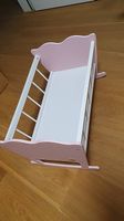 Puppenwiege / Puppenbett rosa