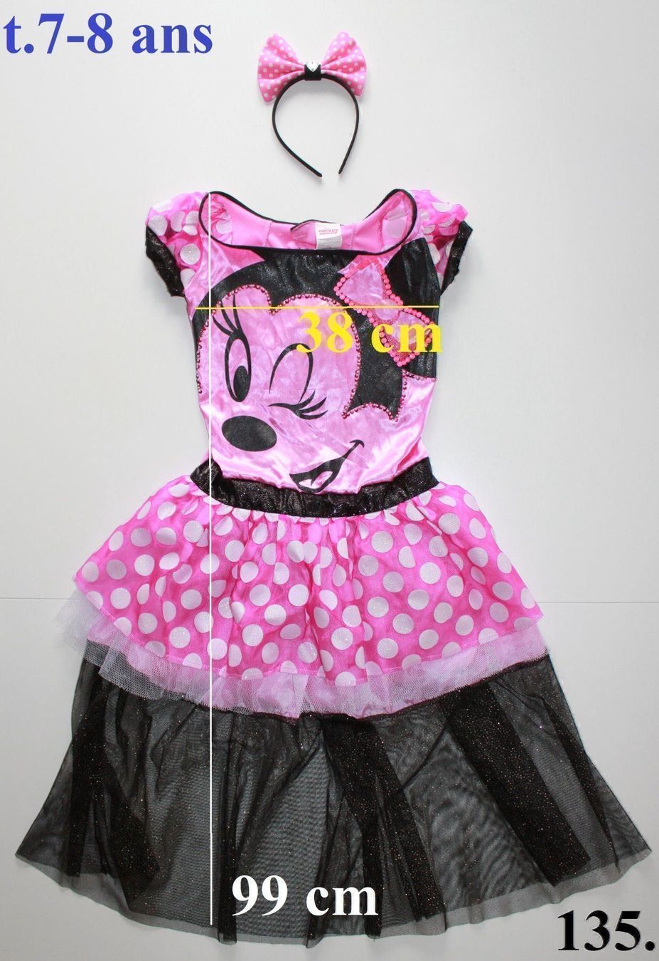 Costumi: Costume Minnie Mouse t. 7 - 8 ans – Usato da Peseux venduto da CoolShoping 1