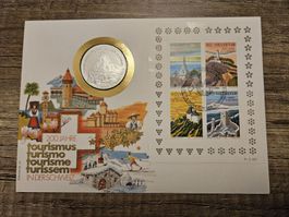 Silber-Münzbrief 200 Jahre Tourismus in der Schweiz