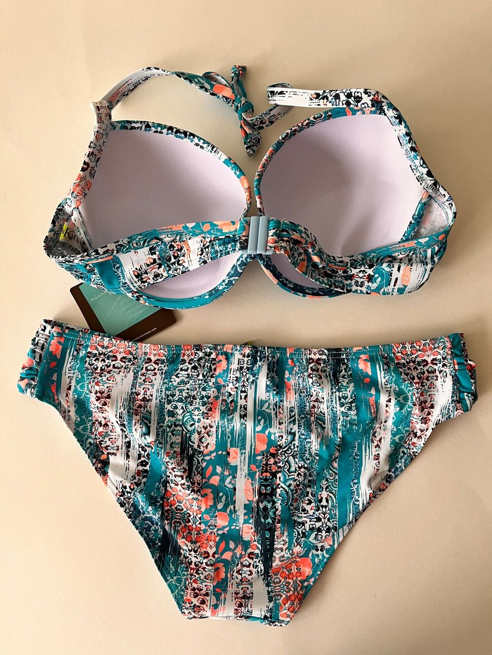 Sunseeker Costumi da bagno & Bikini: SUNSEEKER, Bikini, Grösse 42C, Farbe Hellblau gemustert – Nuovo e nell'imballaggio originale da Rudolfstetten venduto da gst_g7xl 8