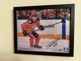 Orginal Autograph Draisaitl Photo