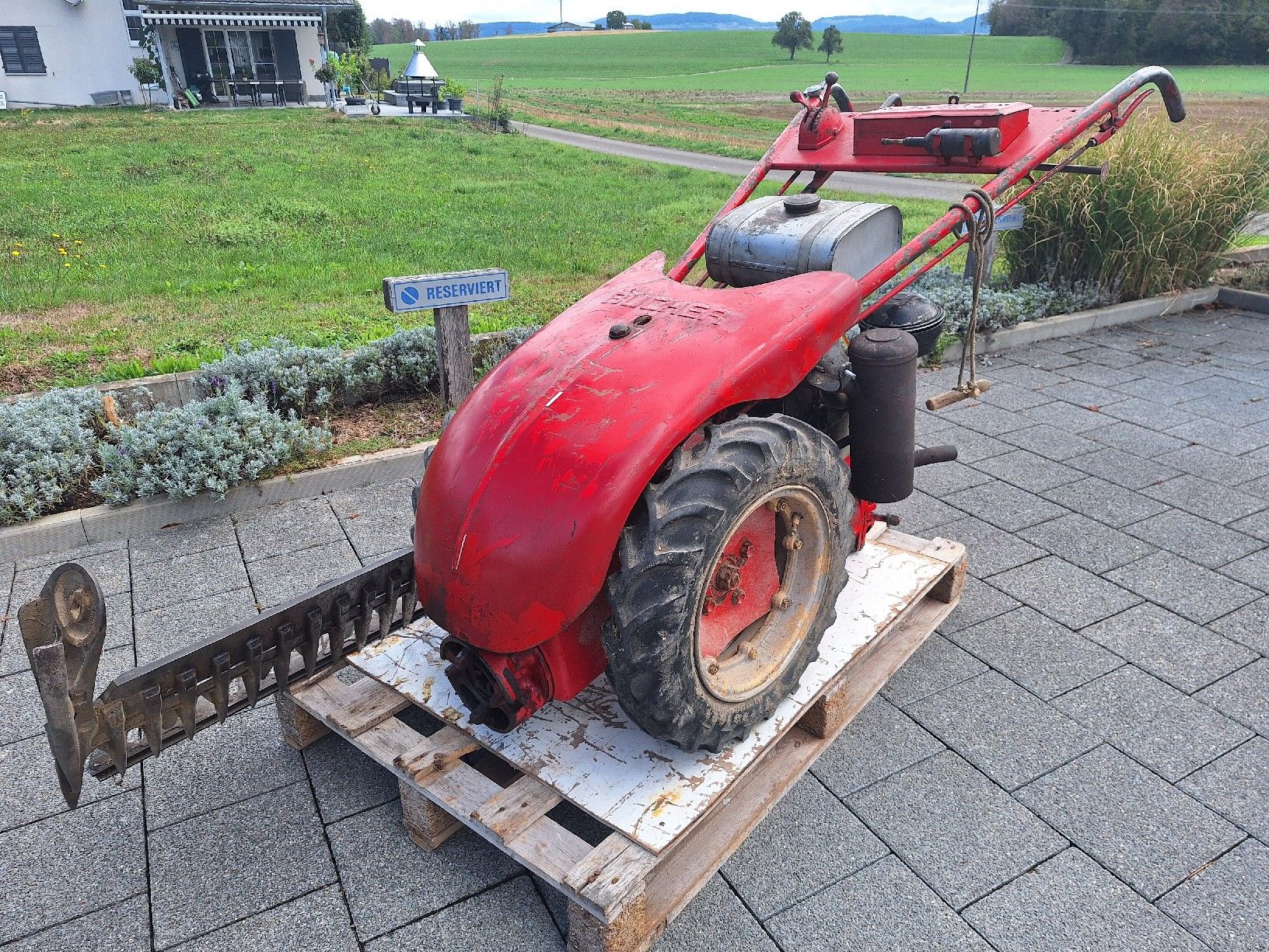 Bucher Traktoren: Bucher Motormäher Rapid Aebi Brillmaier – Defekt aus Auw von Zuendapp1952 2
