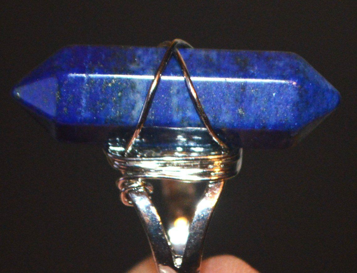 Bagues: Ring D-894 – Lapislazuli 17mm Innendurchmesser – Neuf avec emballage d'origine à Goldiwil (Thun) par han_v5b7 3